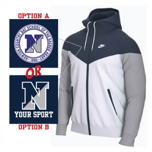 Nike Men's Training Windbreaker (Navy/White)